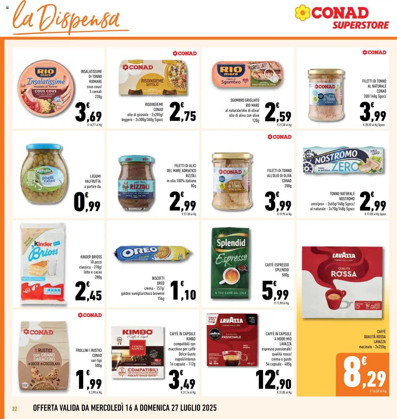 Conad Superstore Campania catalogo - pagina 22 - valido dal 16/07/2025