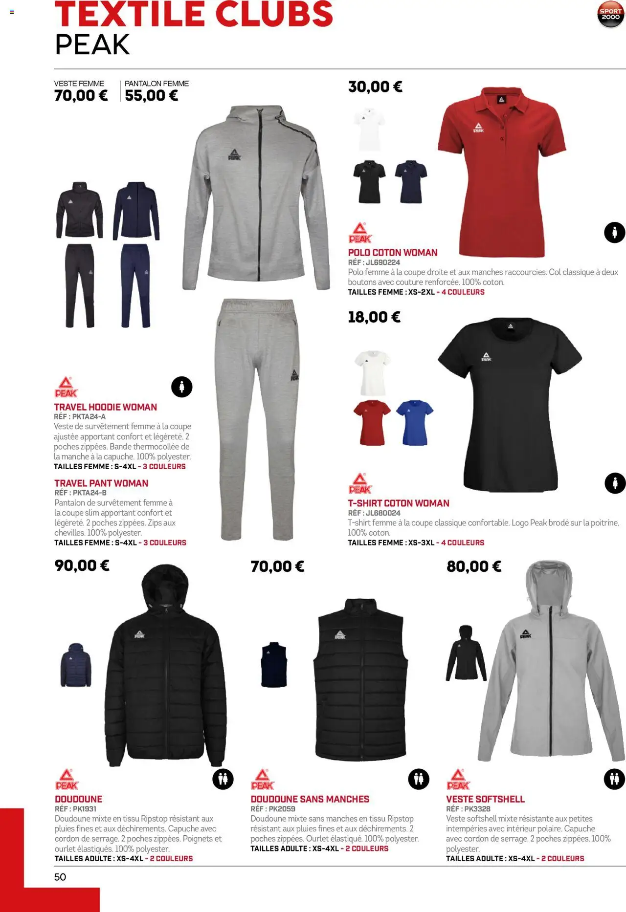 Sport 2000 brochure - page 50 - valable à partir du 01/06/2025