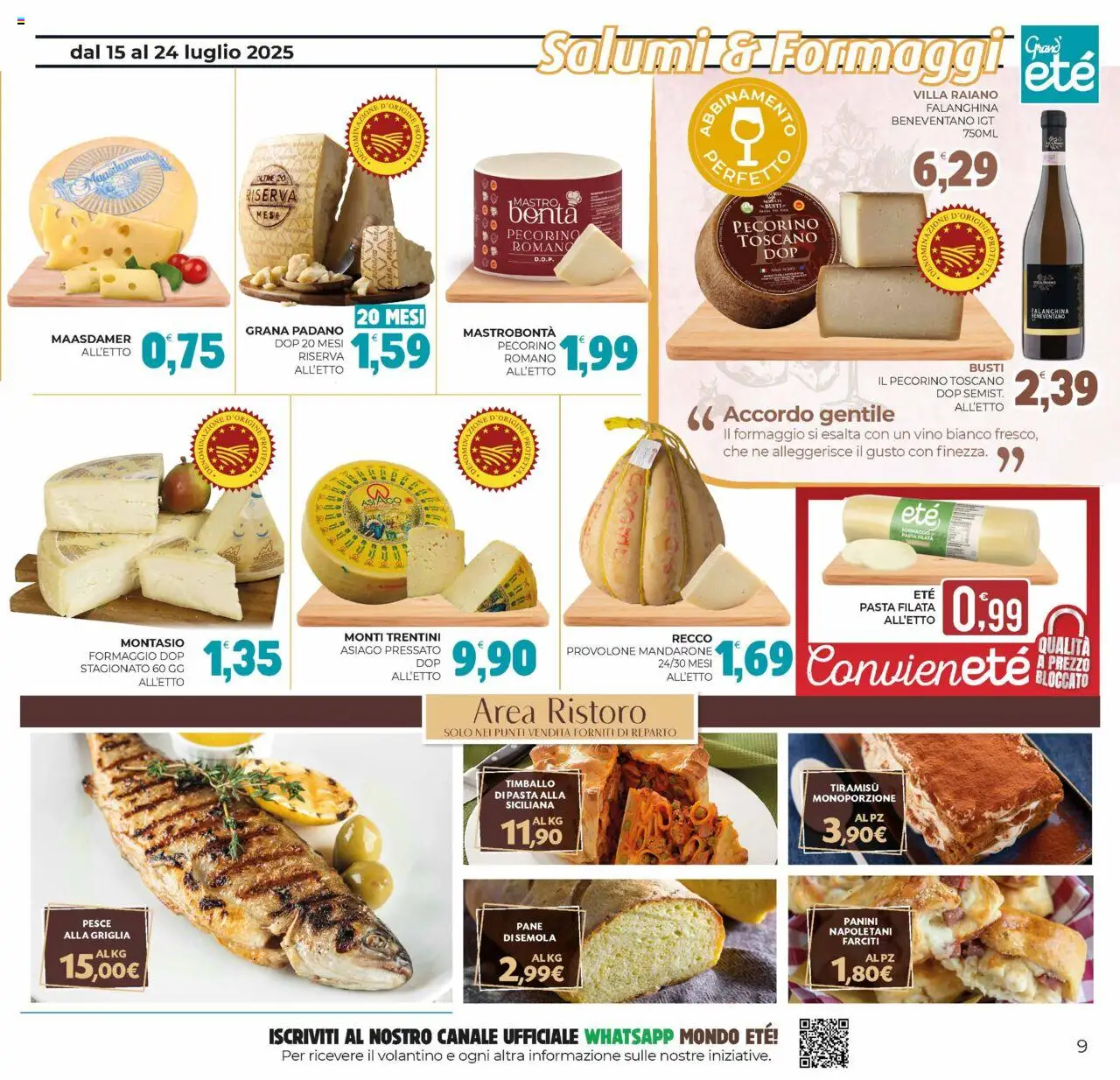 Eté Grandeté catalogo - pagina 9 - valido dal 15/07/2025