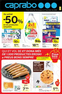 Vista previa del folleto Caprabo folleto válido desde 29/01/2026