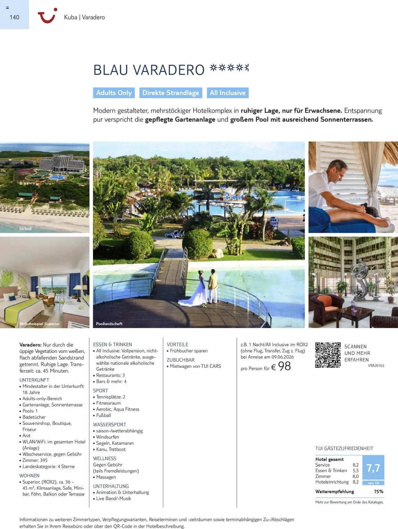 TUI Prospekt Mittelamerika & Karibik 2025/26	 - Seite 140 - gültig ab 01.11.2025