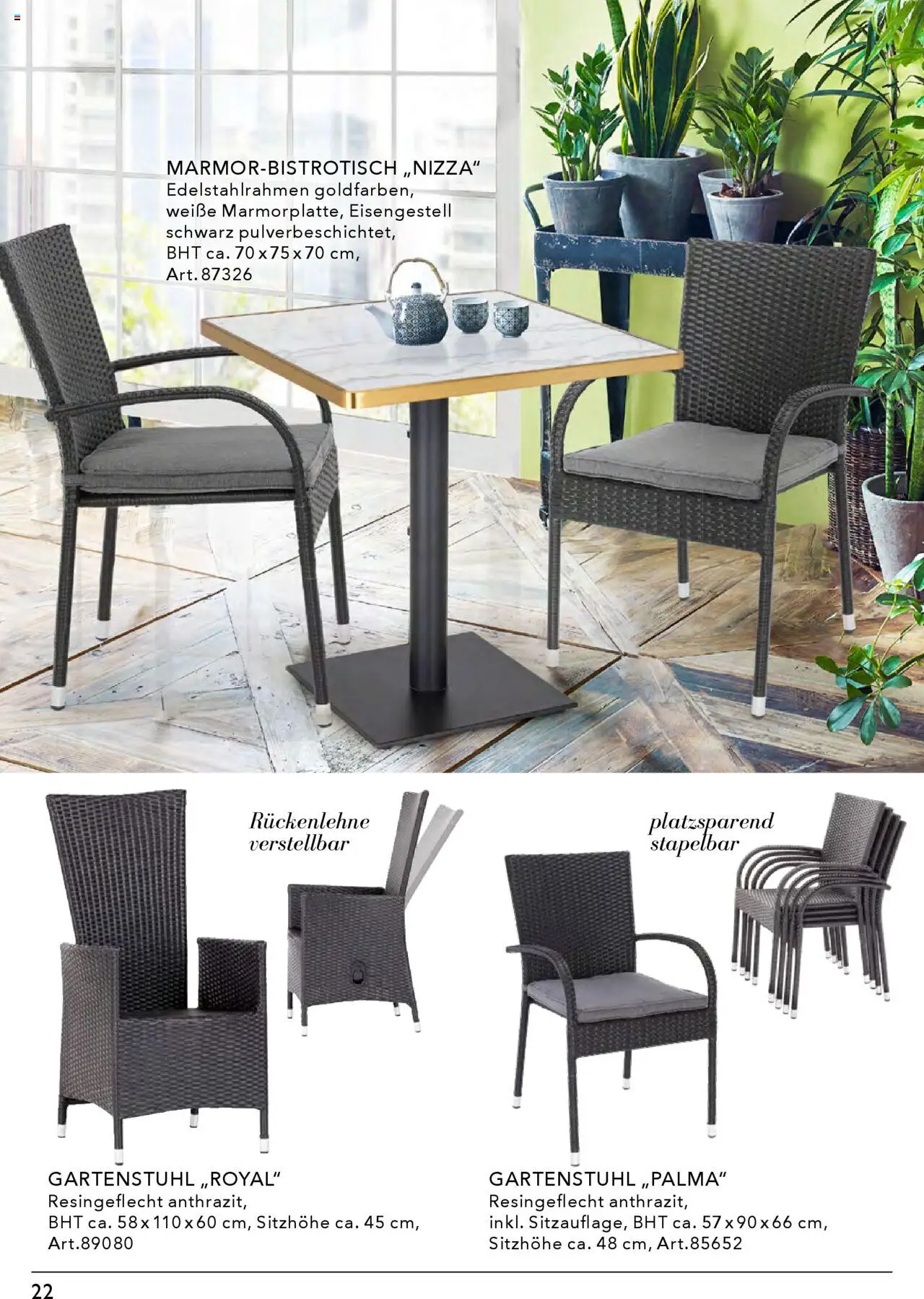 Rahaus Prospekt Gartenmöbel - Seite 22 - gültig ab 07.04.2025