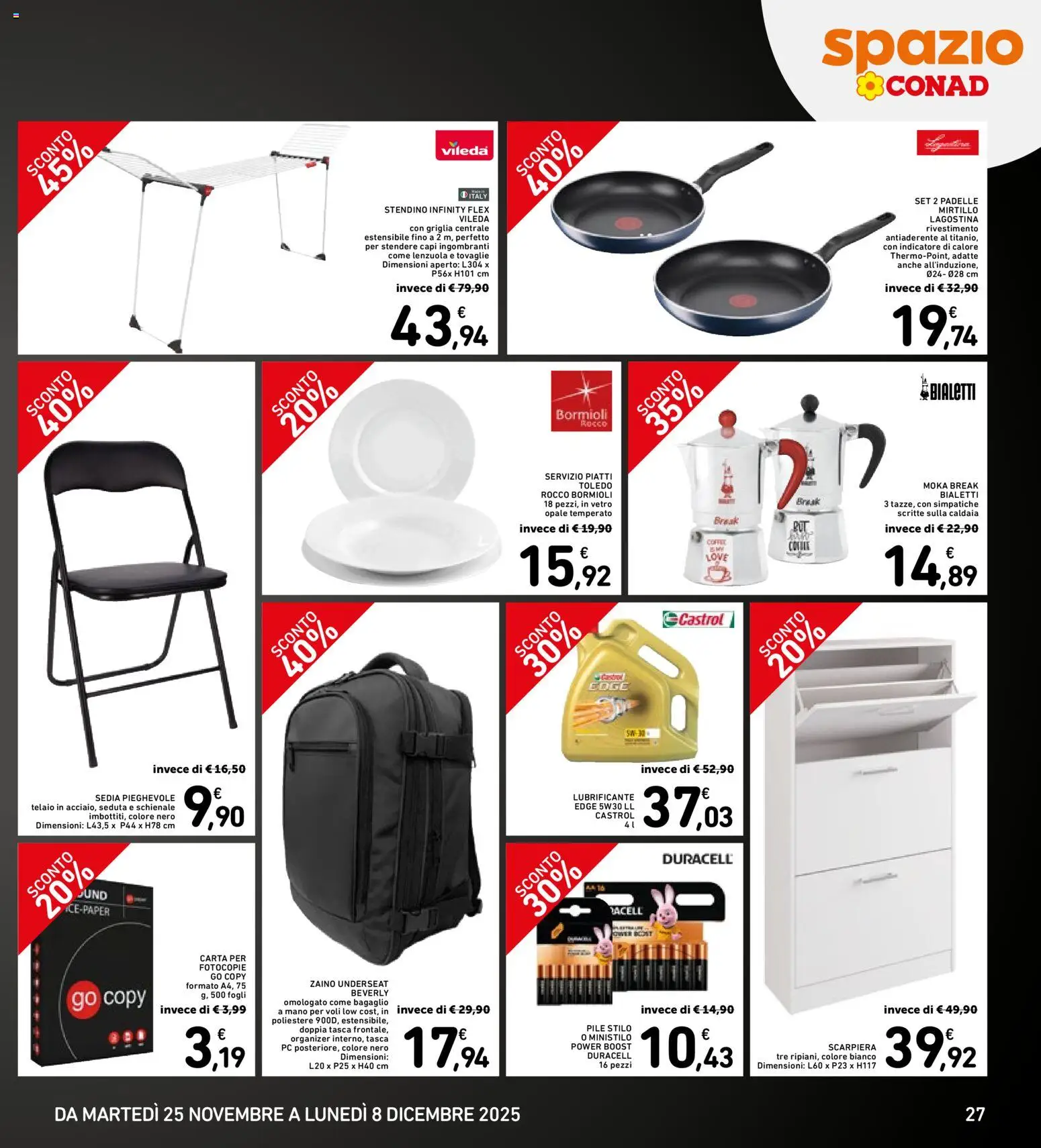 Spazio Conad - Black Friday - pagina 27 - valido dal 25/11/2025