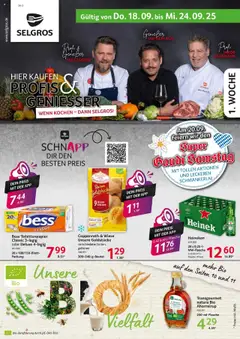 Vorschau Selgros Prospekt 	 gültig ab 18.09.2025