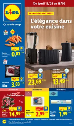 Aperçu LIDL catalogue semaine 7 valable à partir du 12/02/2026