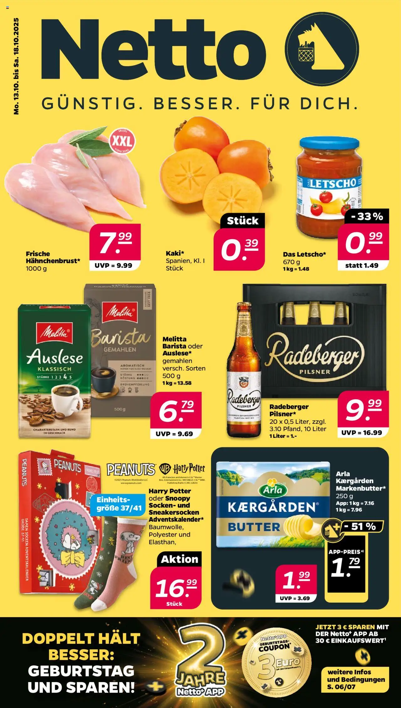 Netto Prospekt 	 - Seite 1 - gültig ab 13.10.2025