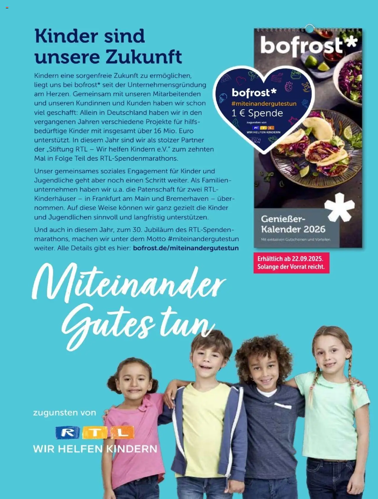 Bofrost Katalog - Seite 2 - gültig ab 07.09.2025