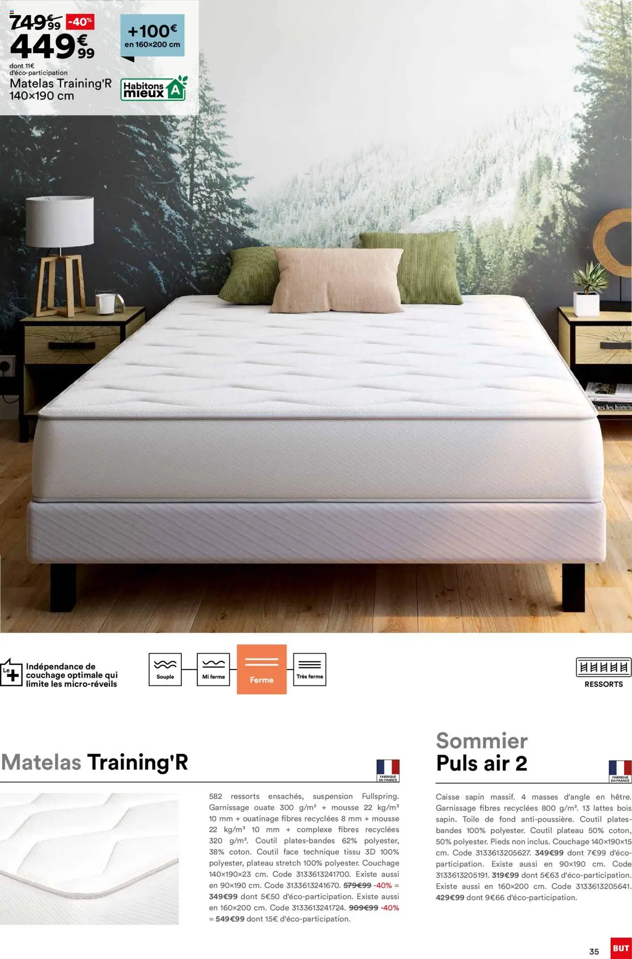 But Guide Literie 2025 - page 35 - valable à partir du 02/06/2025