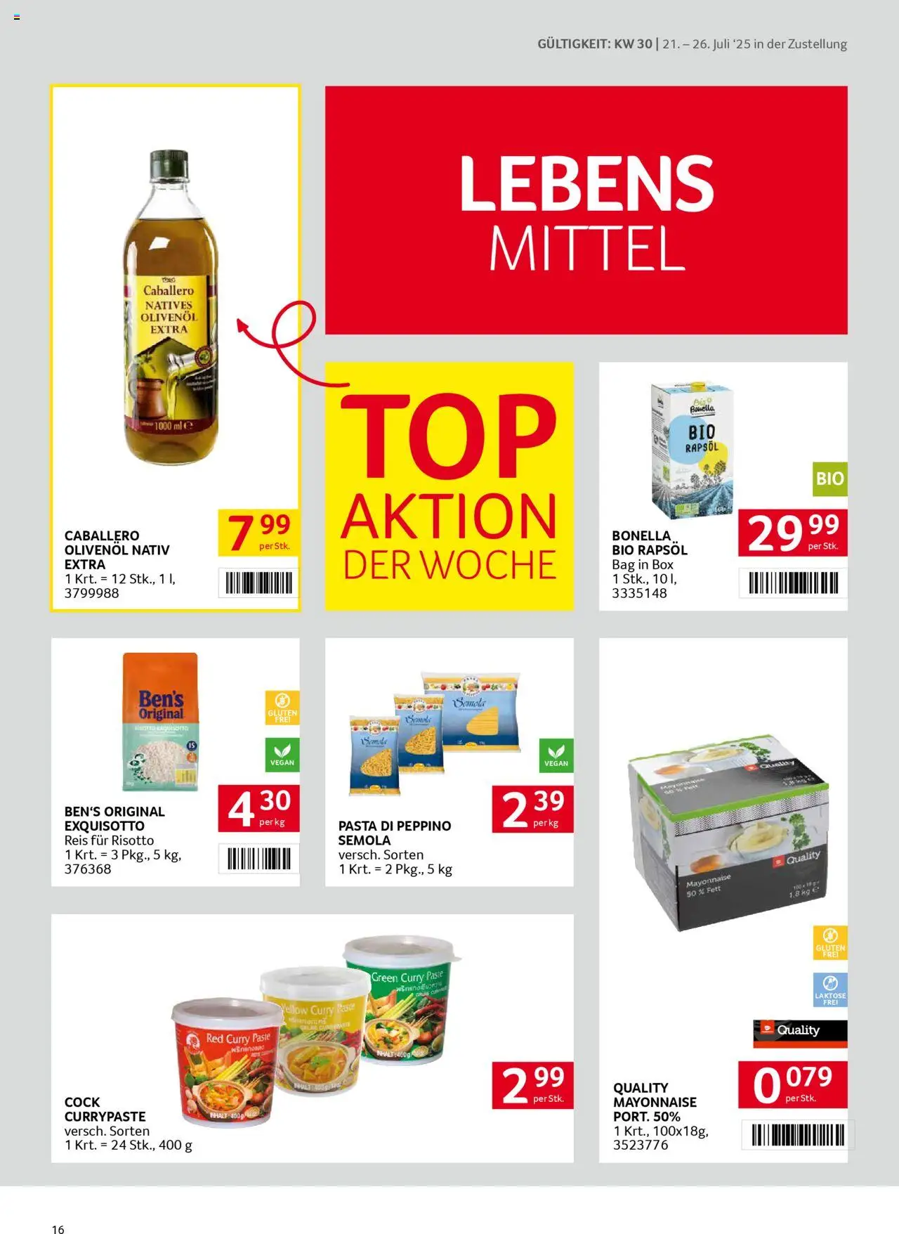 Transgourmet Zustellaktion  - Seite 16- gültig ab 20.07.2025