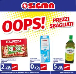 Anteprima SIGMA volantino valida dal 26/02/2026