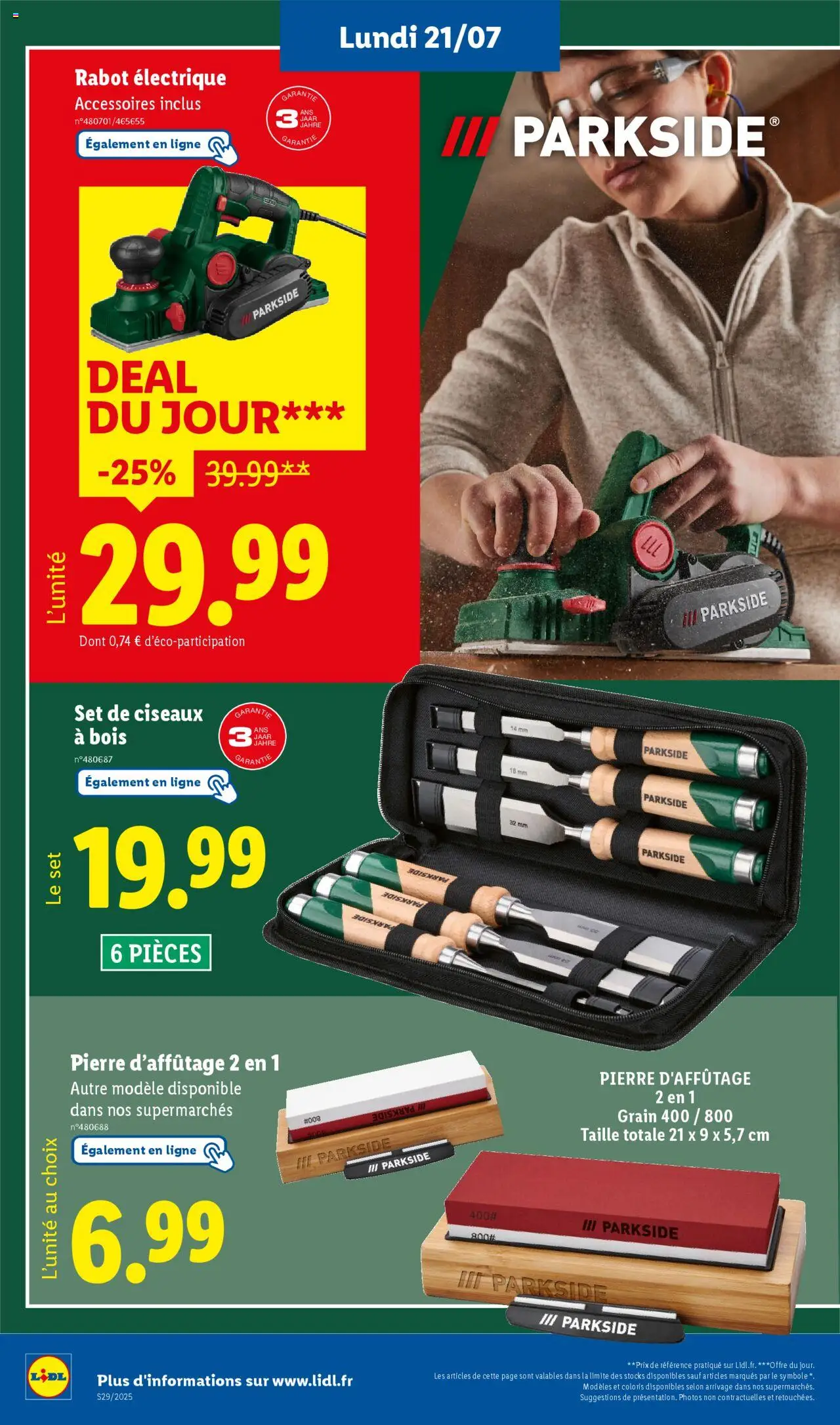 LIDL catalogue semaine 28 - page 58 - valable à partir du 17/07/2025