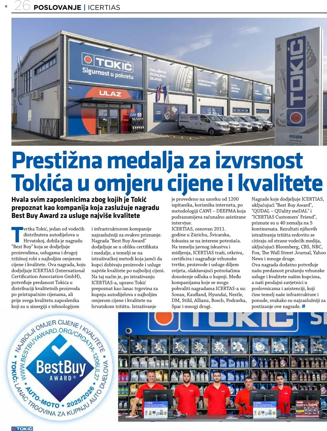 Info Magazin Tokić - stranica 26- važeći od 03.06.2025
