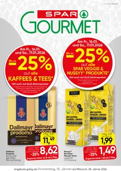 Vorschau SPAR Gourmet Flugblatt gültig ab 15.01.2026