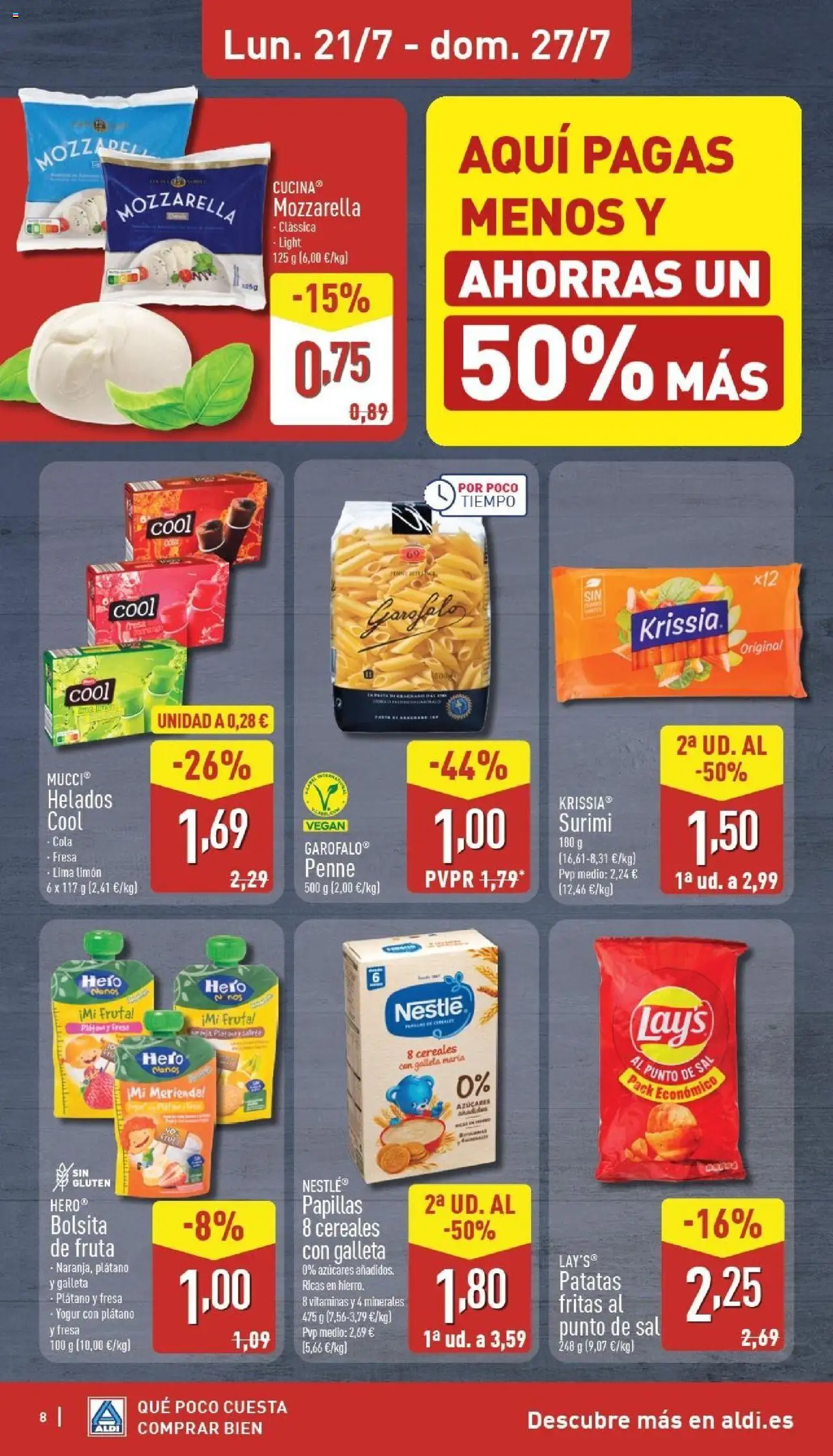 Aldi folleto Baleares - Página de 8 - Válido desde 21/07/2025