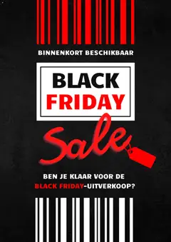 ICI Paris XL - Black Friday aankondiging geldig vanaf 06/11/2025