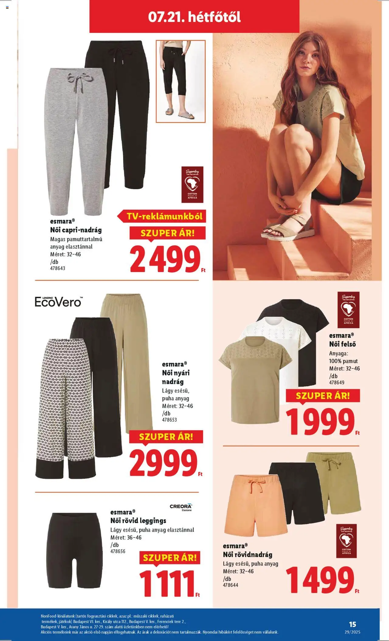 Lidl - Nonfood kínálatunk - 15oldal - érvényes 2025.07.17.-tól