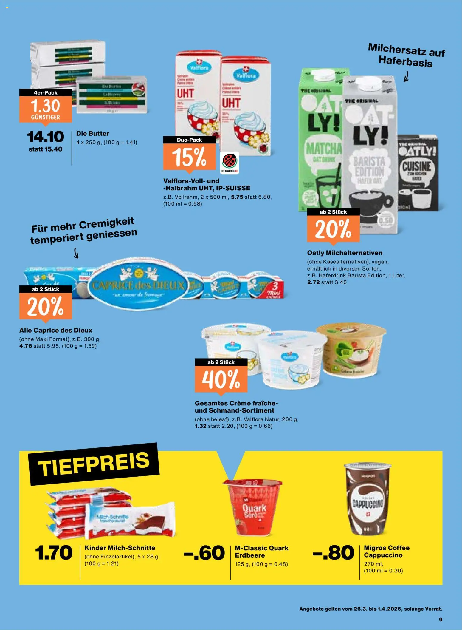 Migros aktionen - page 9- valid from 26.03.2026