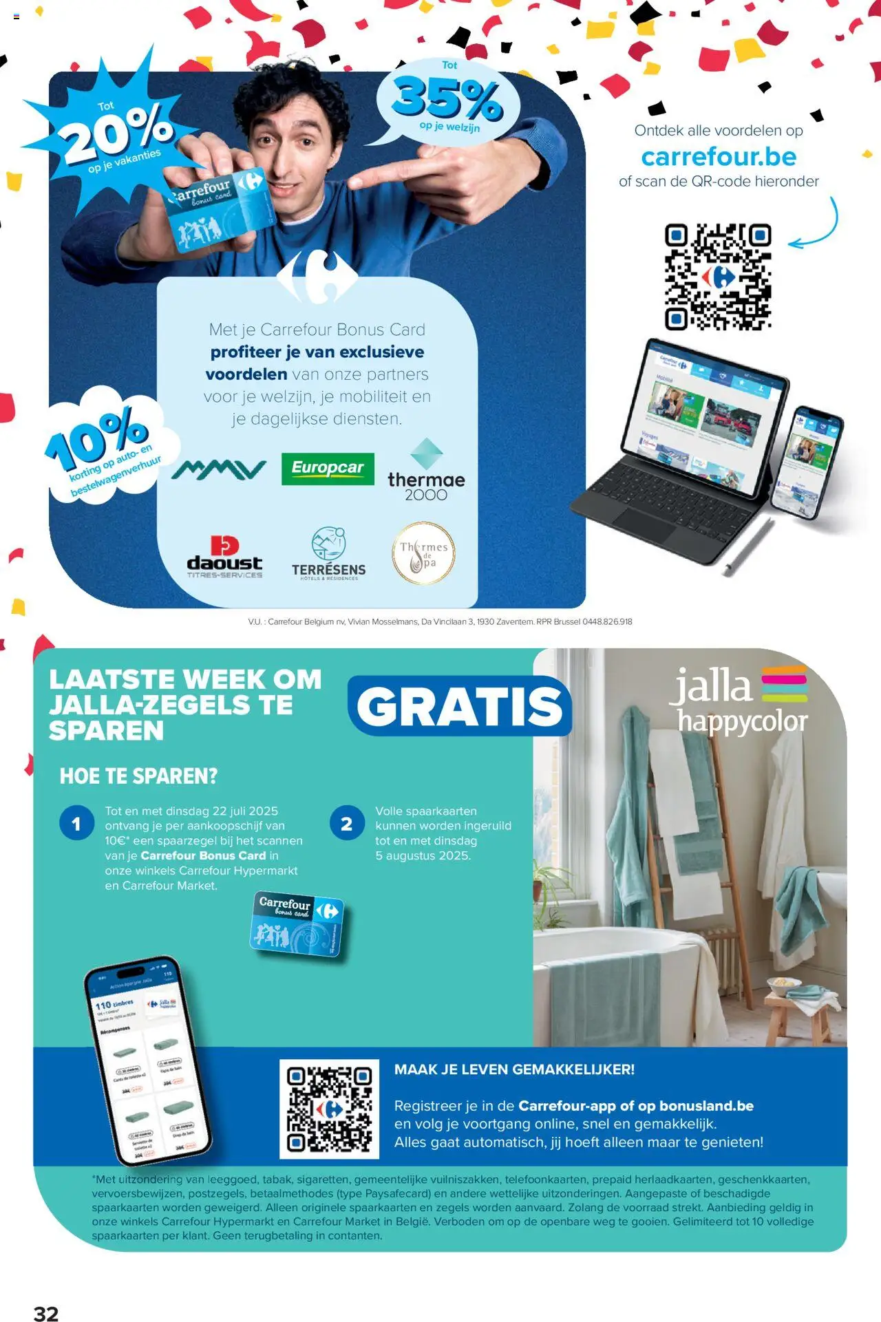 Carrefour folder week 29 - pagina 32- geldig vanaf 16/07/2025