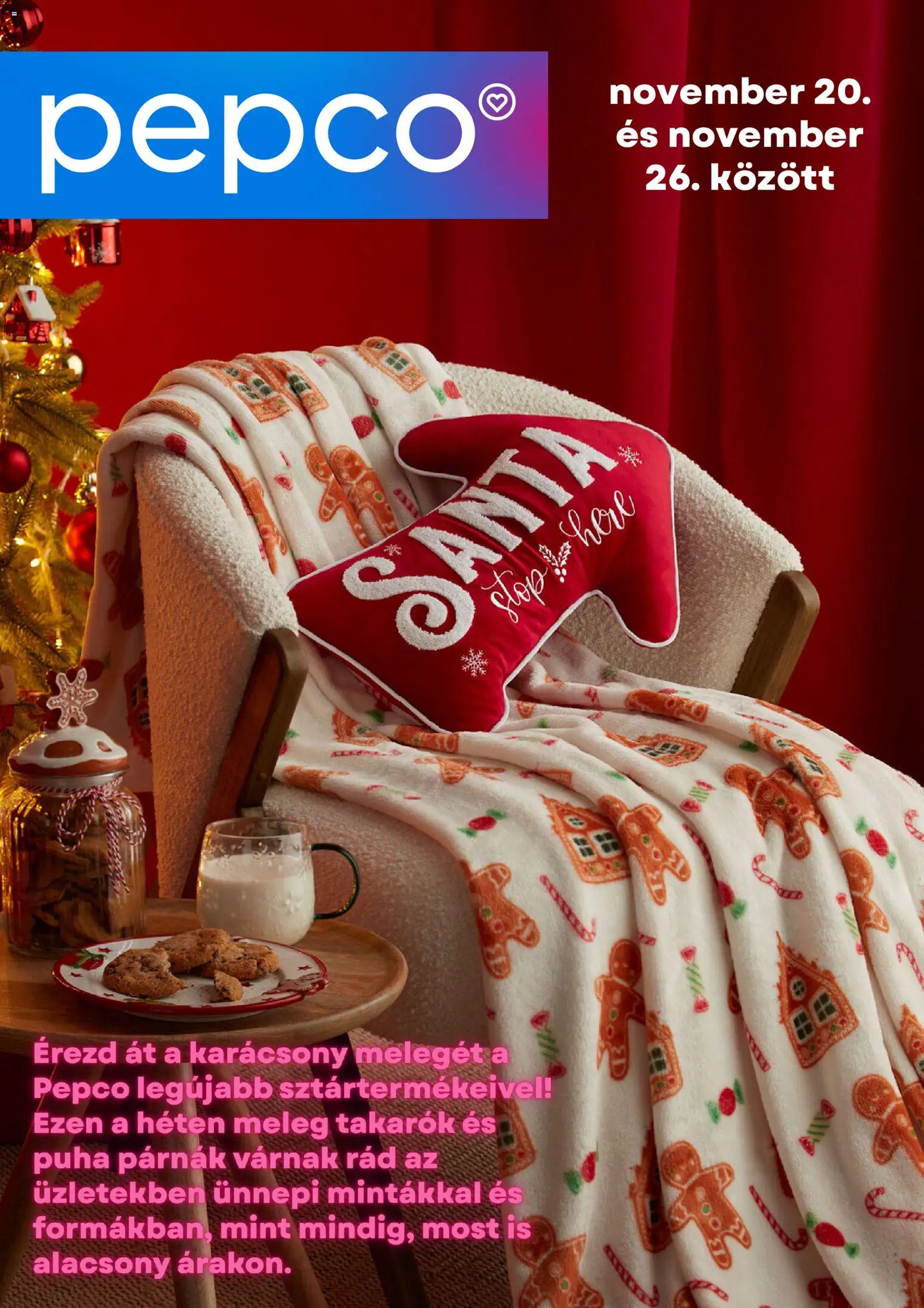 Pepco Akciós újság - 1oldal - érvényes 2025.11.20.-tól