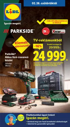 Előnézet Lidl - Nonfood kínálatunk érvényes 2026.02.26.-tól