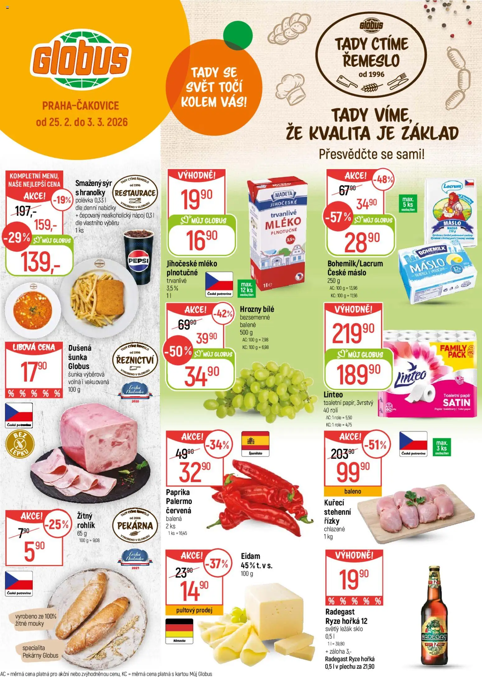 Globus leták - strana 1- platný od 25.02.2026