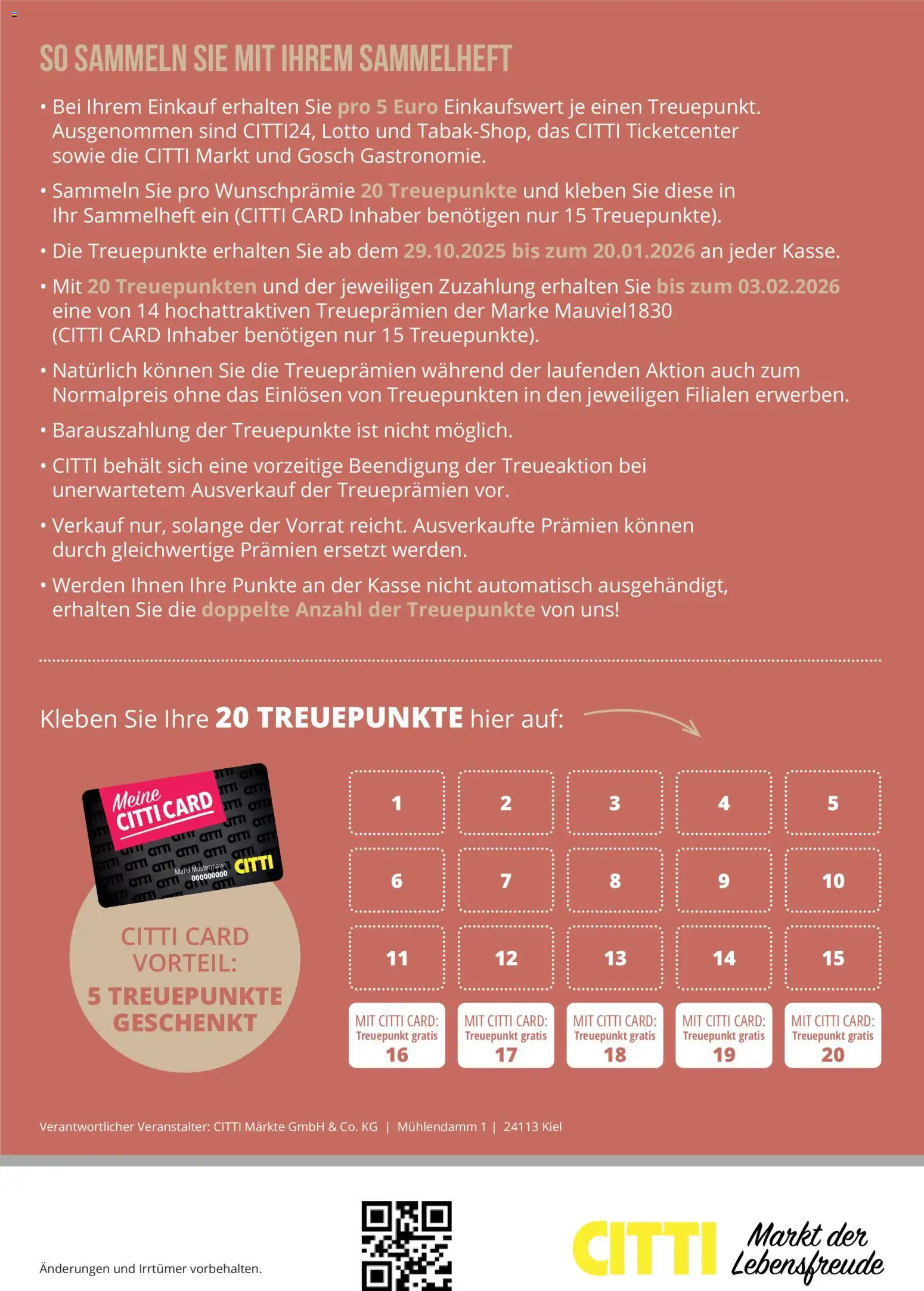 CITTI Markt Treueheftaktion - Seite 6 - gültig ab 29.10.2025