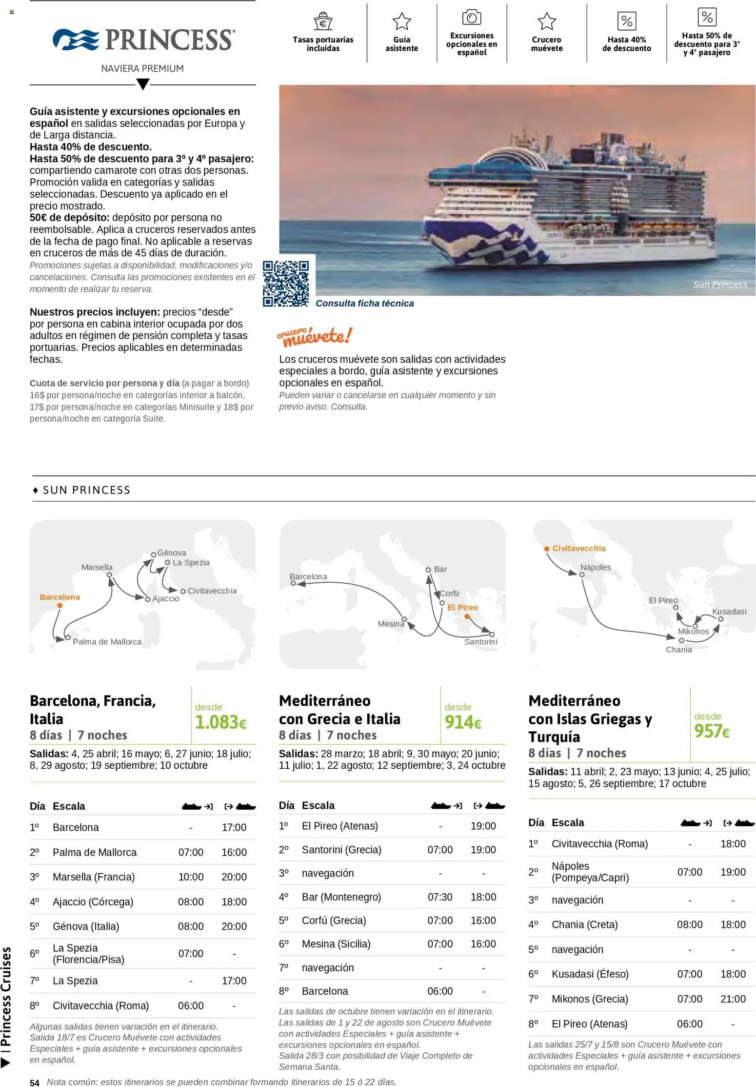 Viajes El Corte Inglés Cruceros marítimos - Página de 55 - Válido desde 01/01/2026