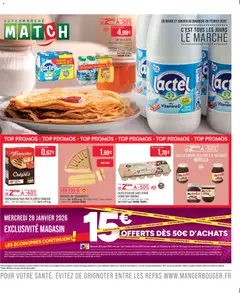 Aperçu Match Supermarché catalogue valable à partir du 27/01/2026