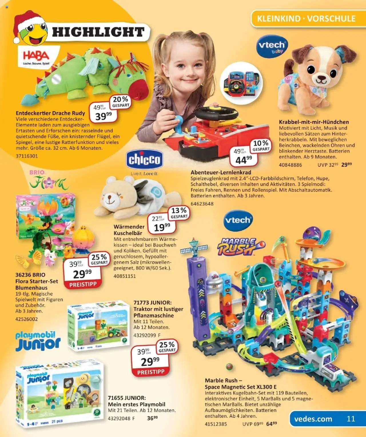 Vedes  Das kleine große Buch der Wünsche  - Seite 11 - gültig ab 15.10.2025