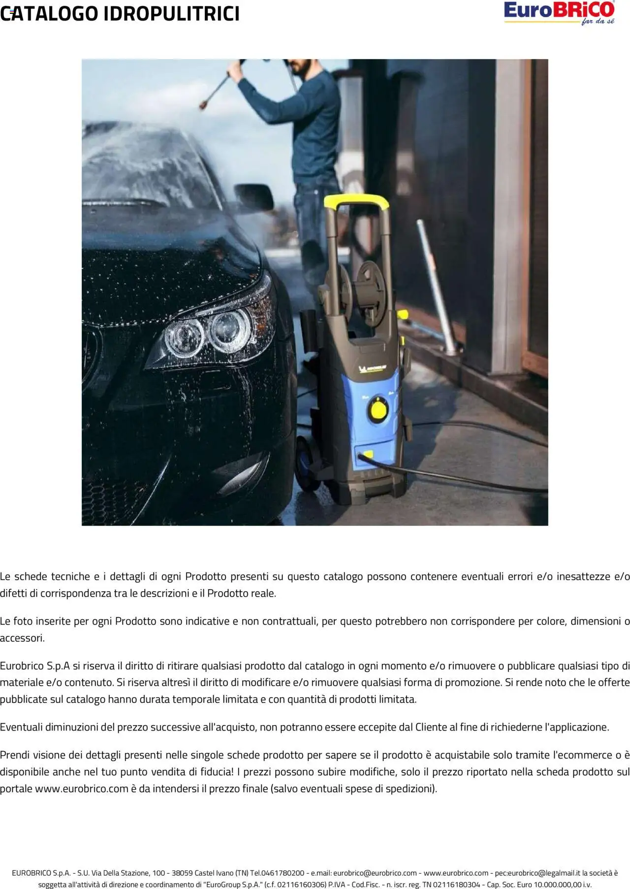 Eurobrico Idropulitrici catalogo - pagina 52 - valido dal 23/07/2025
