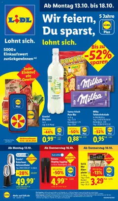 Vorschau Lidl - Prospekt gültig ab 13.10.2025