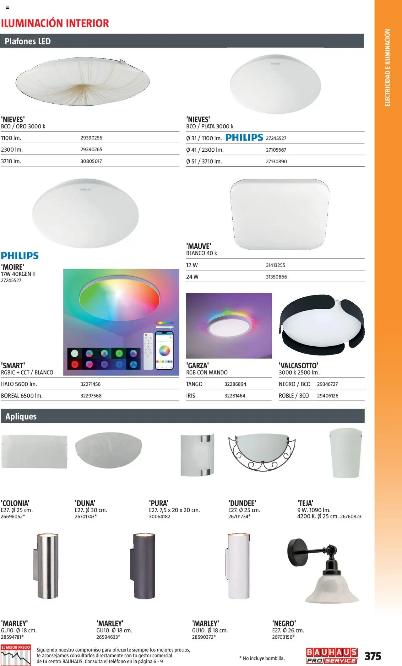 Bauhaus - ProService  - Página de 375 - Válido desde 24/02/2025