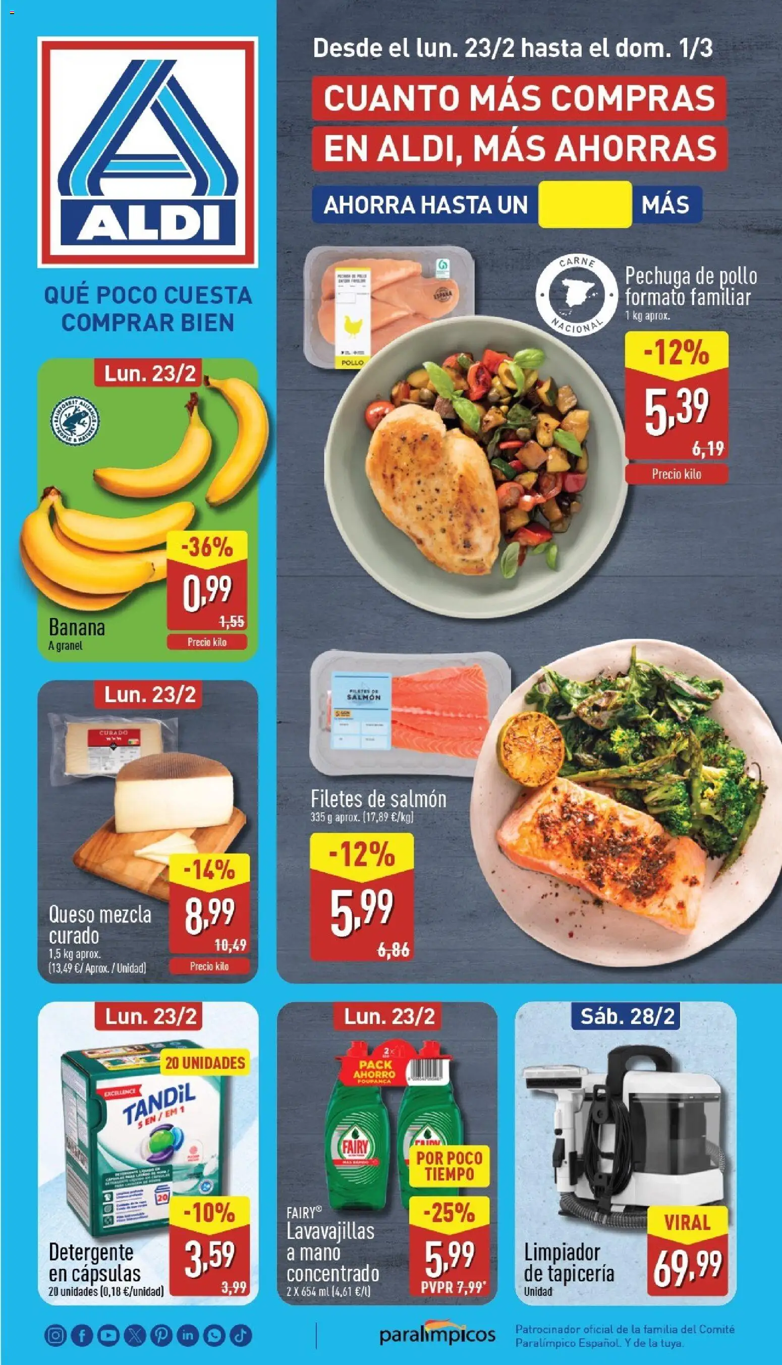 Aldi folleto Península - Página de 1 - Válido desde 23/02/2026