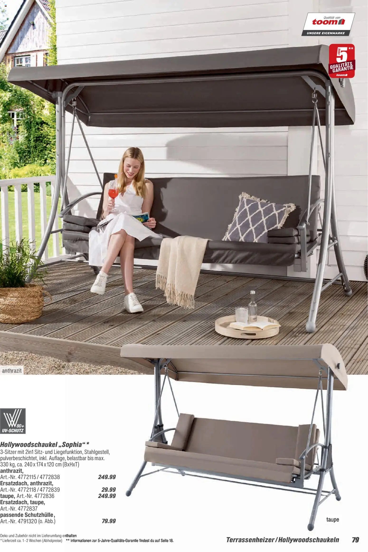 Toom Baumarkt  Gartenmöbel & Solar-Leuchten 2026 - Seite 79 - gültig ab 01.01.2026