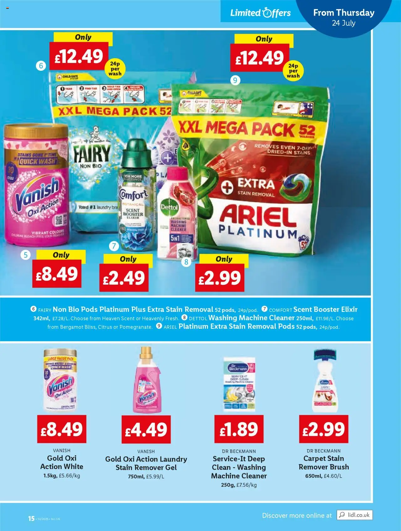 Lidl - Lidl Weekly Wales - page 15- valid from 24/07/2025