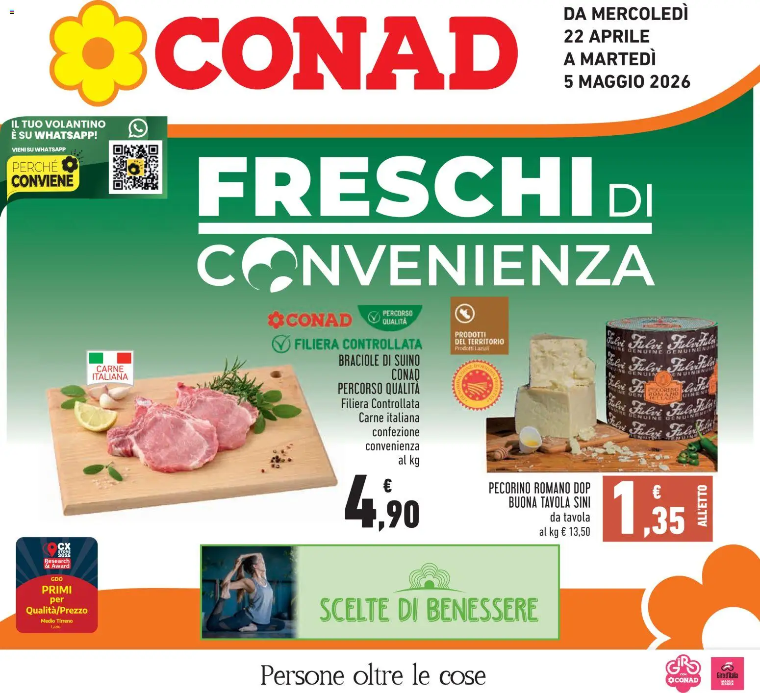 Conad volantino - pagina 1 - valido dal 22/04/2026