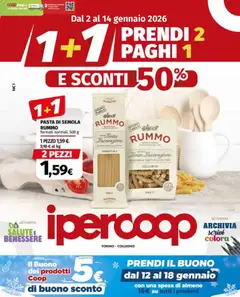 Anteprima Volantino Ipercoop	 valida dal 02/01/2026