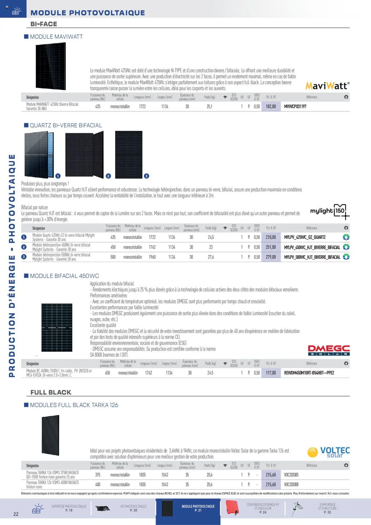 Rexel - Production D´Énergie Photovoltaique - page 6 - valable à partir du 16/07/2025