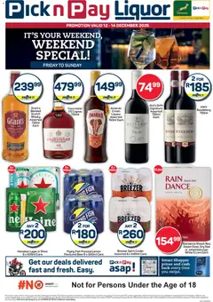 Preview Pick n Pay - Weekly Liquor Specials valid from 12/12/2025