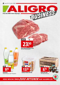 Vorschau Aligro Aktionen Businesskunden - Chavannes, Matran, Genf, Sitten gültig ab 19.01.2026