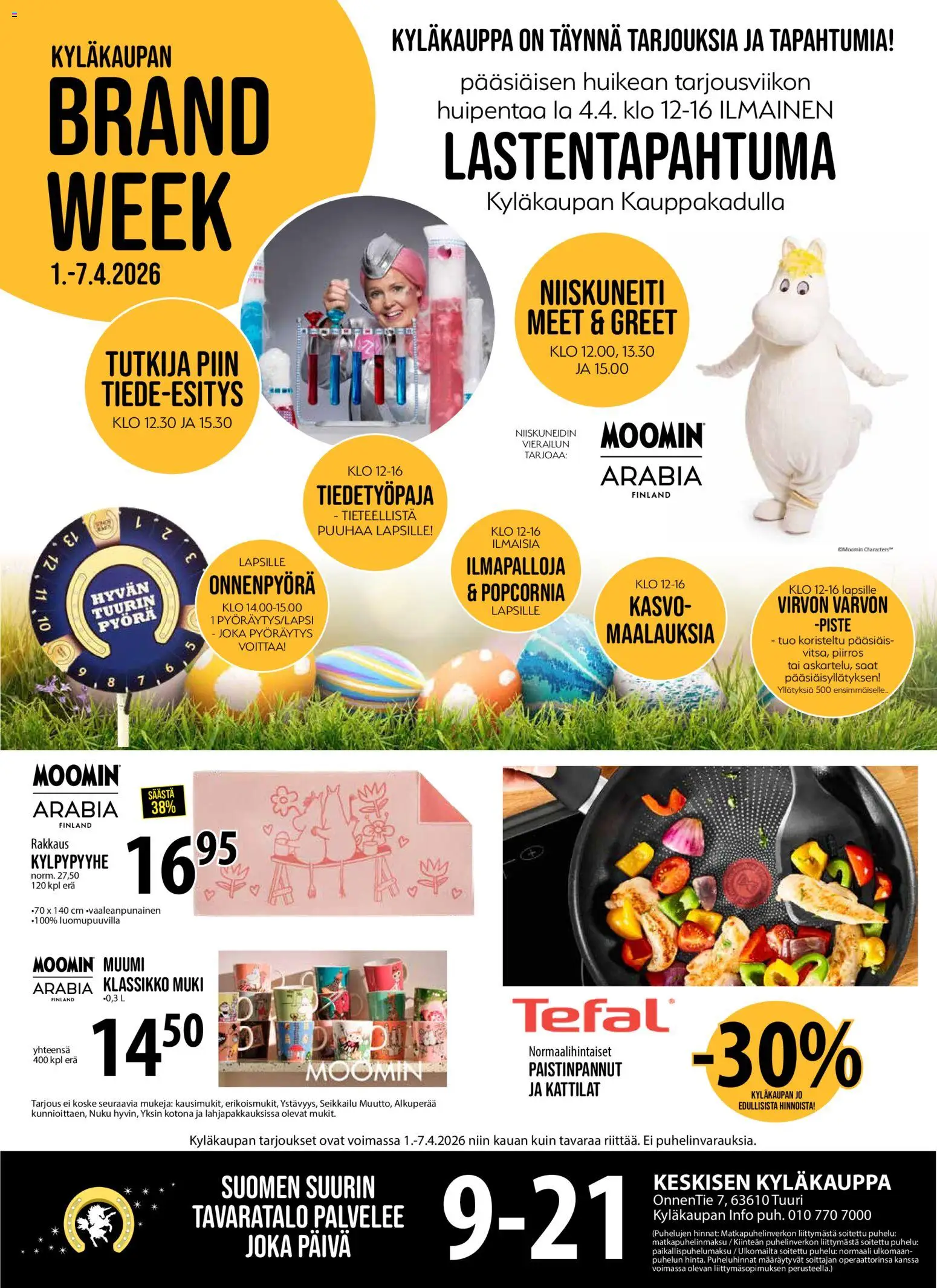 Tuuri tarjoukset - sivu 1- voimassa alkaen 01/04/2026