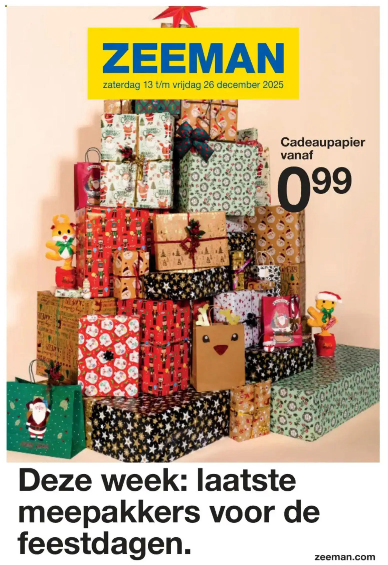 Zeeman folder - pagina 1- geldig vanaf 13/12/2025