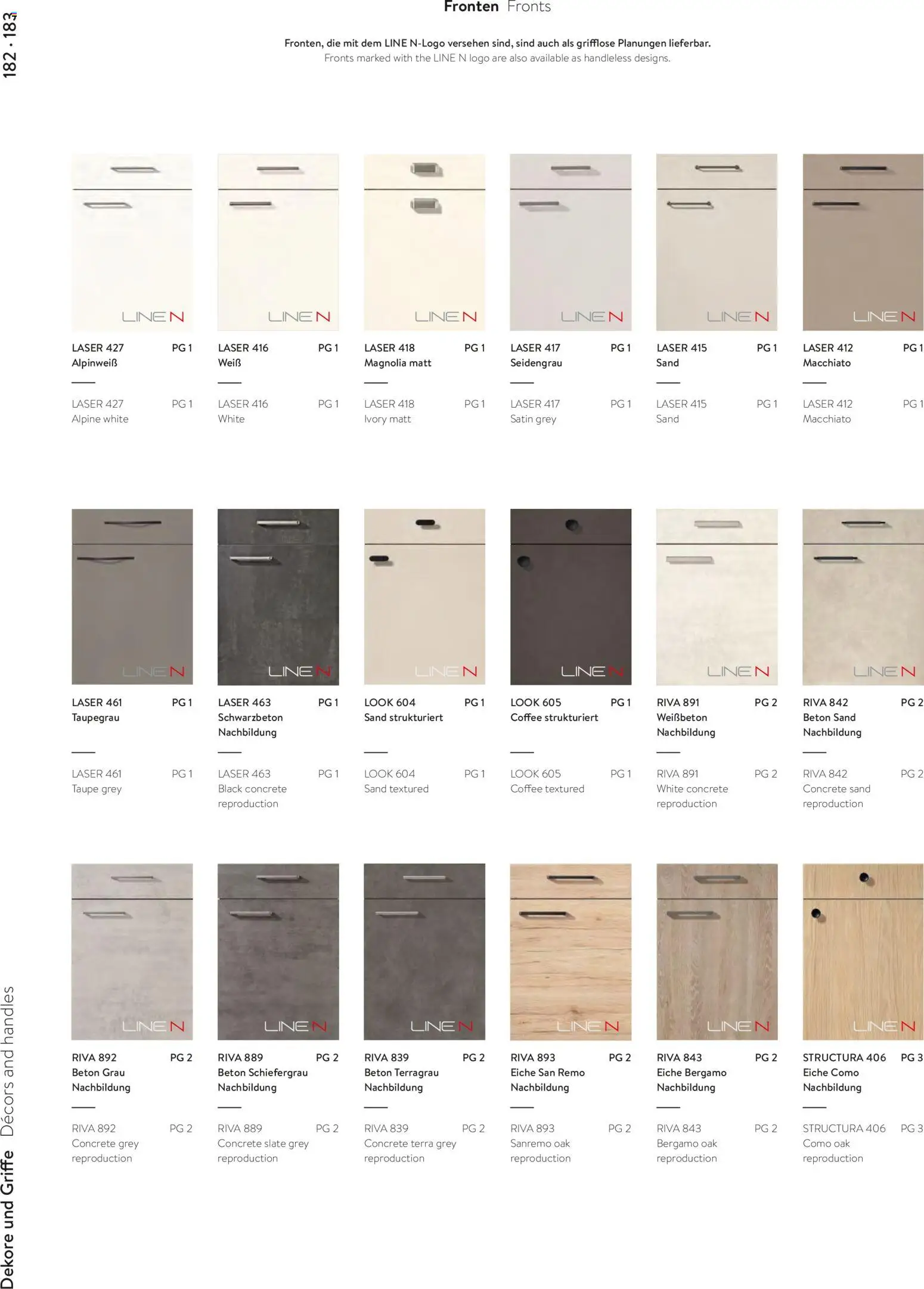 Ostermann Nobilia Küchenprospekt 2026 - Seite 182 - gültig ab 01.01.2026