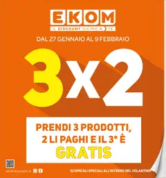 Anteprima Volantino Ekom	 valida dal 27/01/2026
