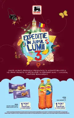 Mega Image catalog - Expeditie In Jurul Lumii 3 valabil de la 26.02.2026