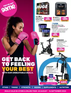 Preview Game Get Back To Feeling Your Best valid from 20/08/2025