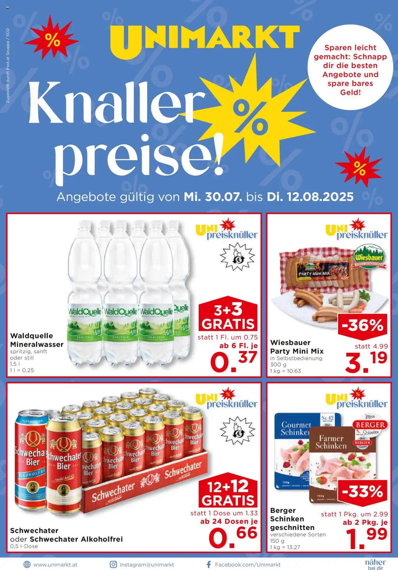 Unimarkt Süd - Seite 1- gültig ab 30.07.2025