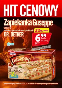 Podgląd Prim Market Promocja - Zapiekanka Guseppe Dr. Oetker ważny od 22.12.2025