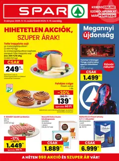 Előnézet Spar Black Friday érvényes 2025.11.13.-tól