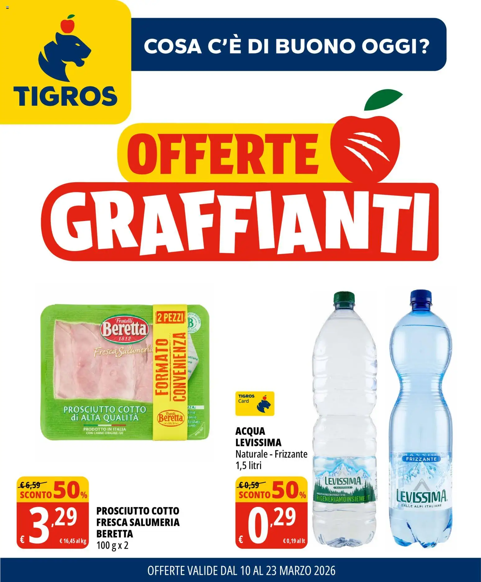 Tigros volantino - pagina 1 - valido dal 10/03/2026
